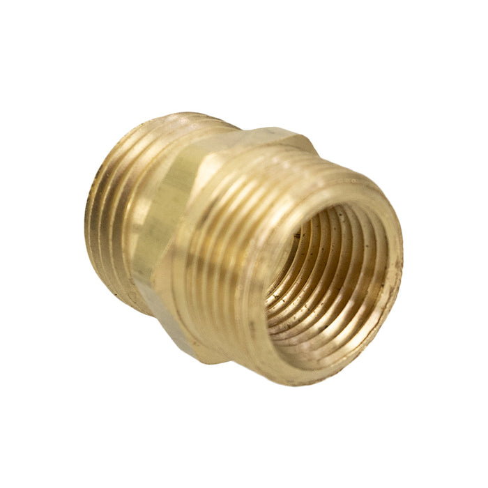 XERO Brass Garden Hose Male x 3/4 Male NPT Inside View