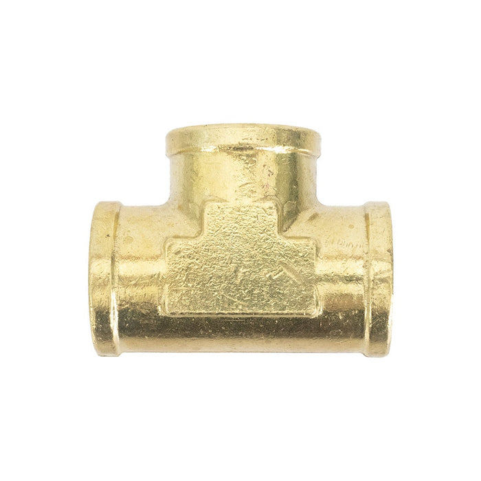 XERO Brass Union Tee - 1/2 NPT Front View