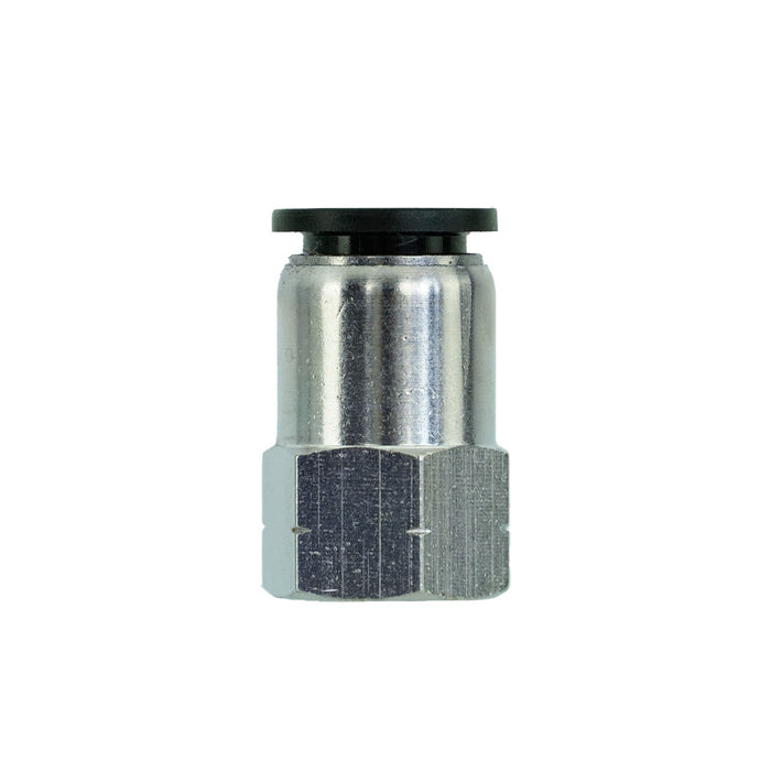 XERO PTC Straight Female Connector 1/2" OD - 1/4" NPT Female Main View