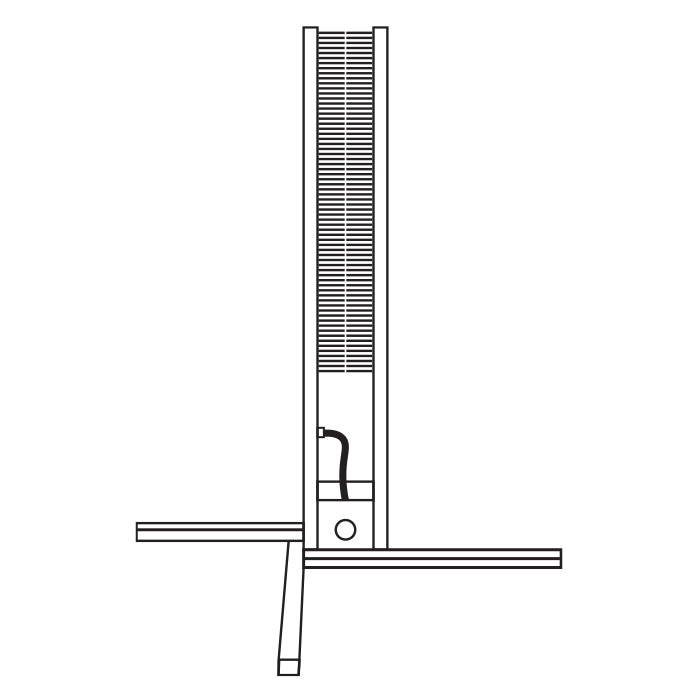 XERO Screen Cleaner technical drawing