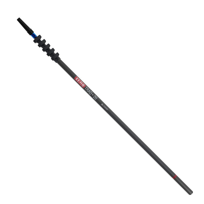 XERO Carbon Fiber Trad Pole 2.0 - Black - 20 Foot XERO Tip View