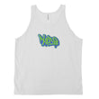 XERO Drip Script Tank White View