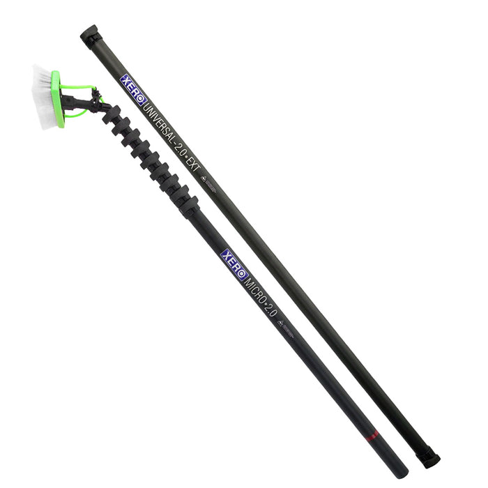 XERO Micro 2.0 Carbon Fiber Water Fed Pole 40 Foot Complete View