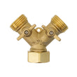 XERO Garden Hose Y Valve - Front View
