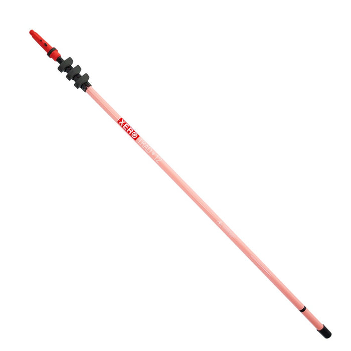 XERO Carbon Fiber Trad Pole 2.0 Unger Tip Red Light Pink View