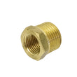 XERO Hex Bushing 1/2 M NPT x 3/8 F NPT - Portable Hose Reel Replacement Side Angle View