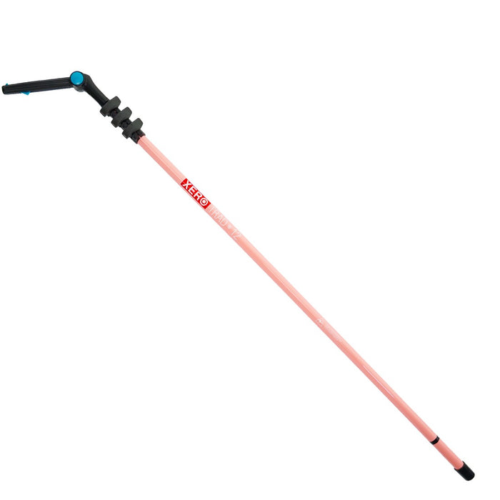 XERO Carbon Fiber Trad Pole 2.0 Light Pink Dr Angle Tip View