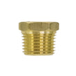 XERO Hex Bushing 1/2 M NPT x 3/8 F NPT - Portable Hose Reel Replacement side View
