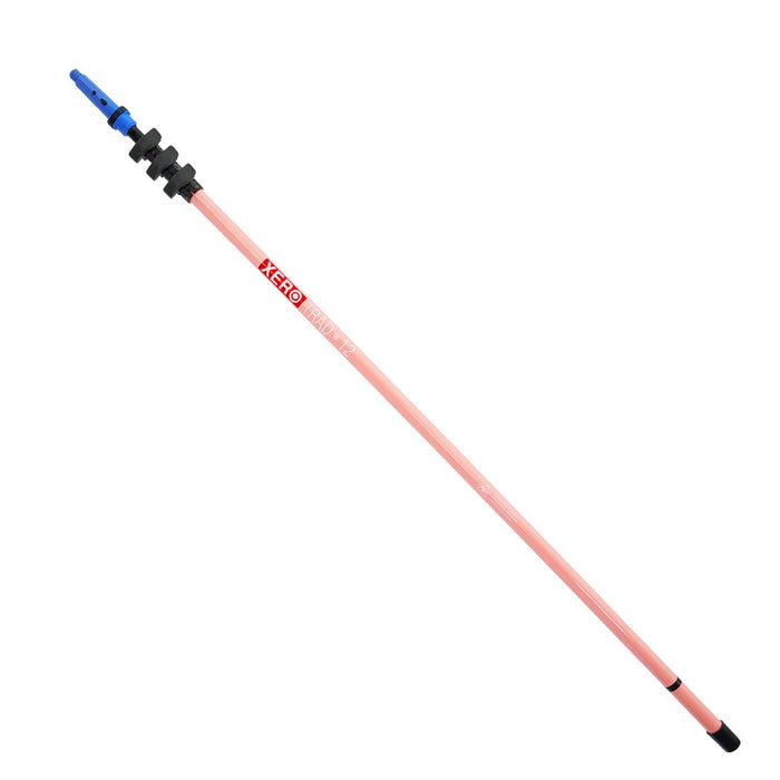 XERO Carbon Fiber Trad Pole 2.0 Light Pink Unger Tip Blue View