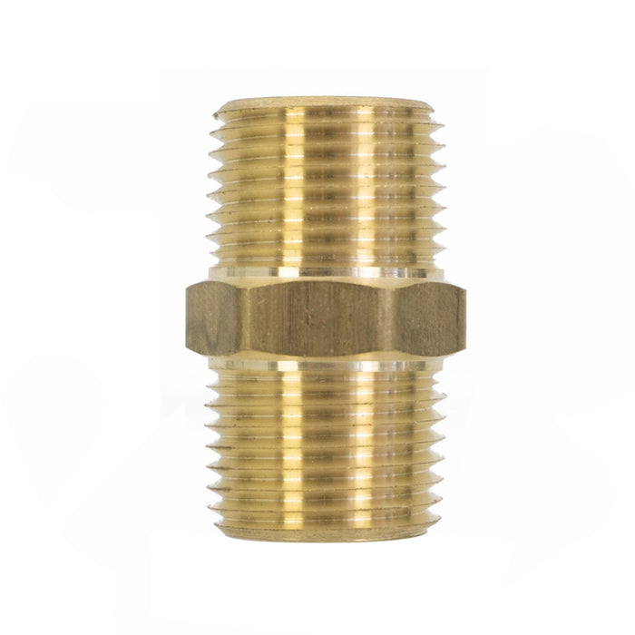 XERO Hex Nipple Brass - 1/2 Inch main View