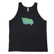 XERO Drip Script Tank Black Full View