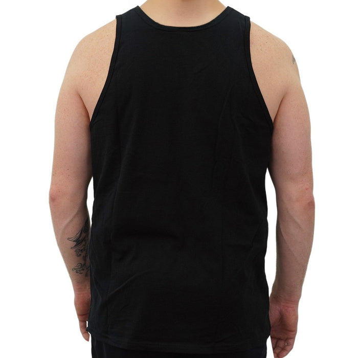 XERO Drip Script Tank Black View