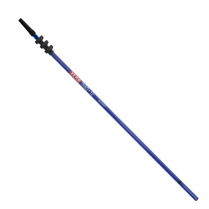 XERO Carbon Fiber Trad Pole 2.0 - Blue XERO Tip View