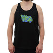 XERO Drip Script Tank Black Main View