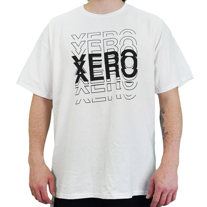 XERO White Tee - XXL Front View