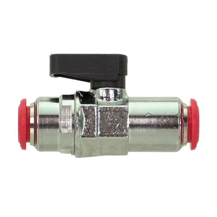 XERO In-Line Shut-Off Valve - High Flow Hose Front View