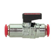 XERO In-Line Shut-Off Valve - High Flow Hose Back Side View