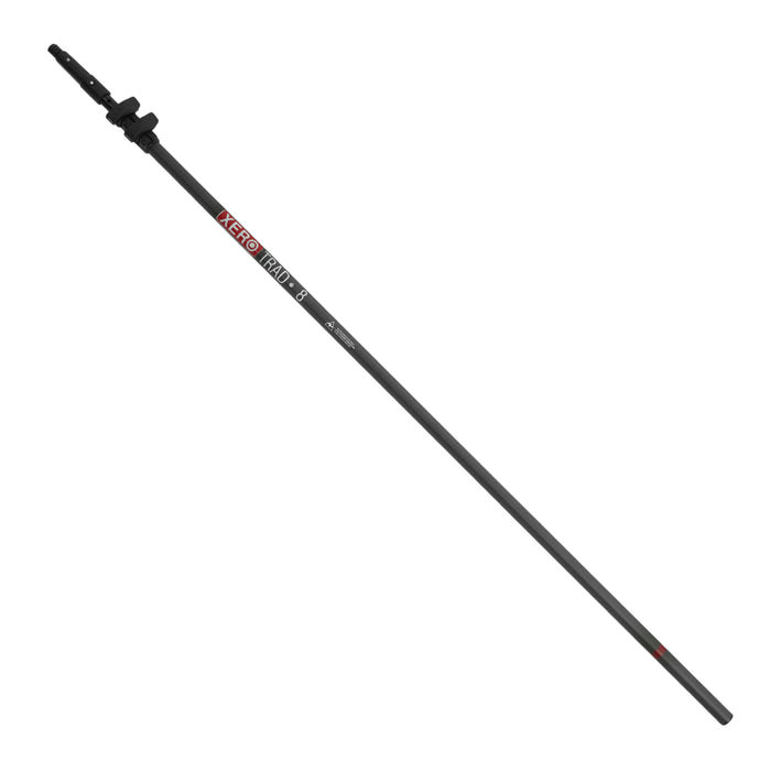 XERO Carbon Fiber Trad Pole 2.0 - Black - 8 Foot Ettore Tip View