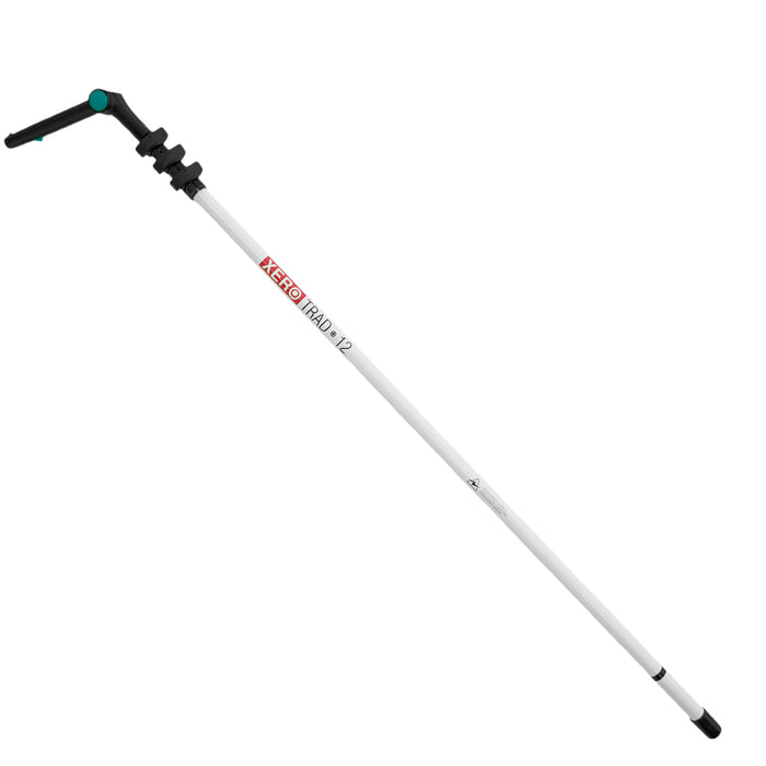 XERO Carbon Fiber Trad Pole 2.0 White Moerman Tip View