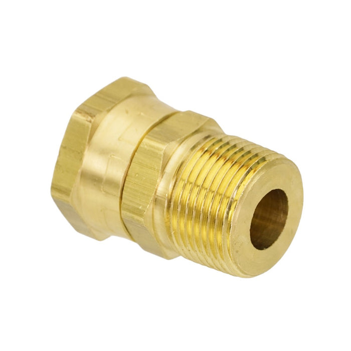 XERO Garden Hose to Female Swivel Adapter - 3/4 Inch Bottom Angle View