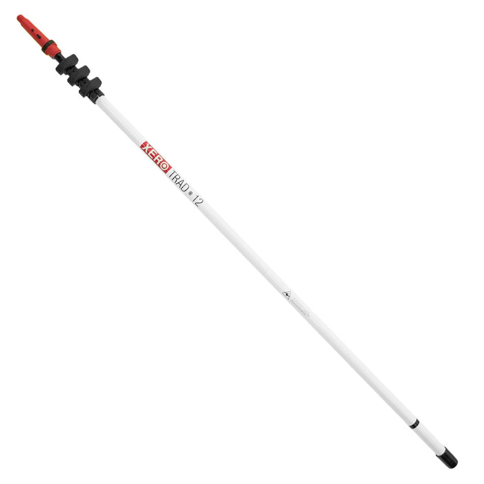 XERO Carbon Fiber Trad Pole 2.0 White Unger Tip View