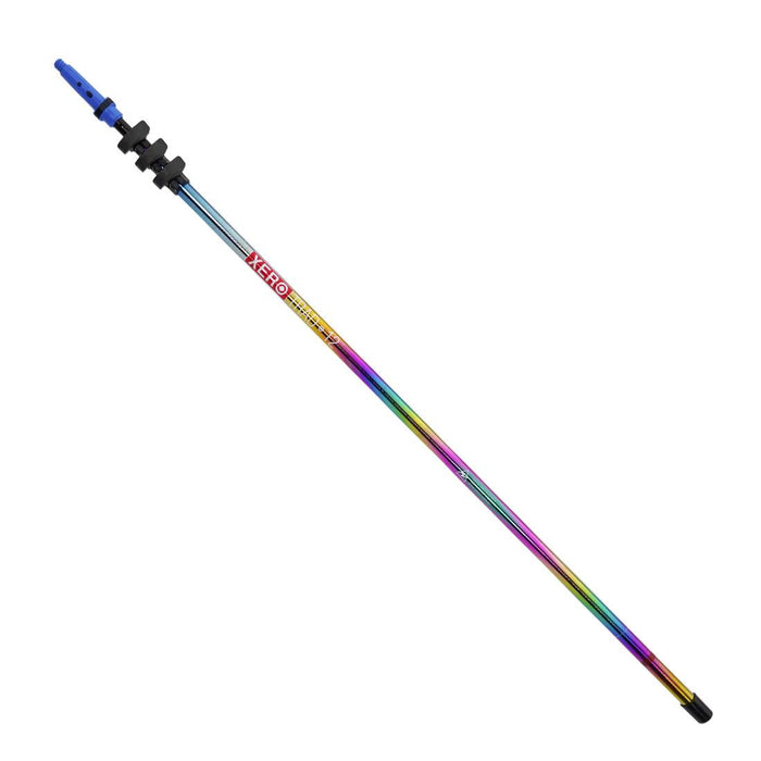 XERO Carbon Fiber Trad Pole 2.0 Nothing Matters Unger Blue Tip View