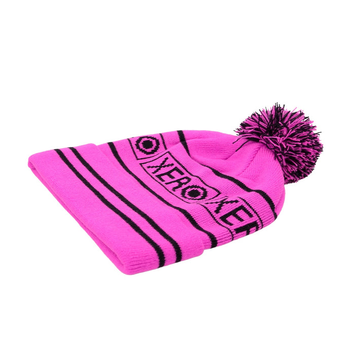 XERO Winter Cap Neon Pink Flat View