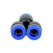 XERO Push-to-Fit Y-Fitting - 10 mm Bottom View