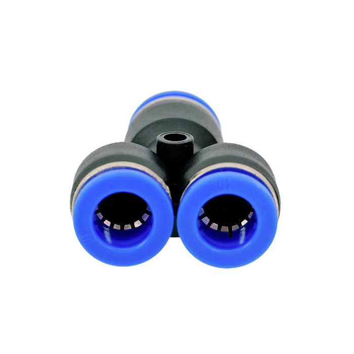 XERO Push-to-Fit Y-Fitting - 10 mm Bottom View