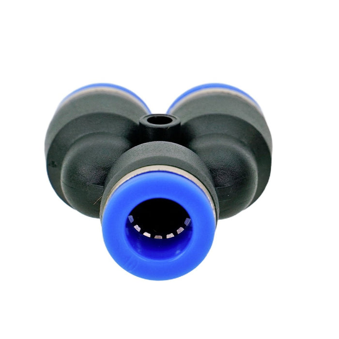 XERO Push-to-Fit Y-Fitting - 10 mm Top View