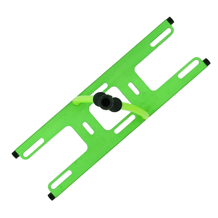 XERO Aluminum Double Rinse Bar Top View