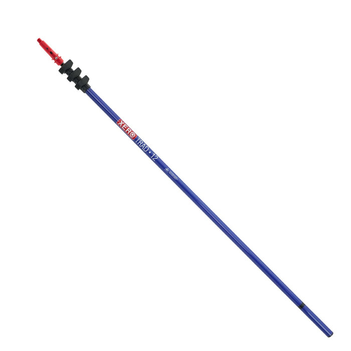 XERO Carbon Fiber Trad Pole 2.0 - Blue Unger Tip View