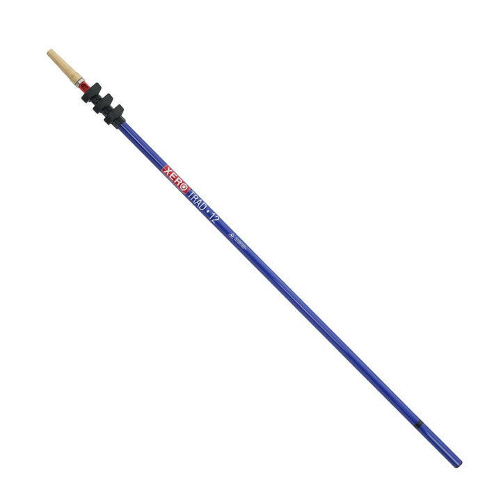 XERO Carbon Fiber Trad Pole 2.0 - Blue XERO Tip View