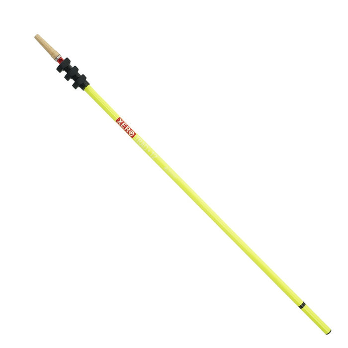 XERO Carbon Fiber Trad Pole 2.0 - Neon Yellow Tip View