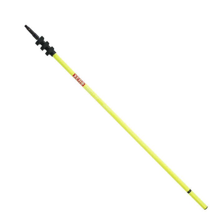 XERO Carbon Fiber Trad Pole 2.0 - Neon Yellow Ettore Tip View