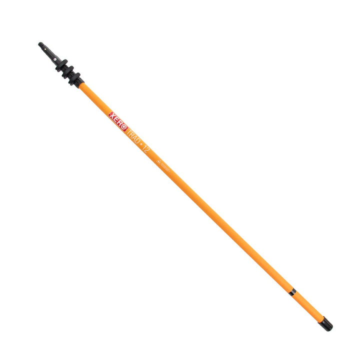 XERO Carbon Fiber Trad Pole 2.0 Orange Ettore Tip View