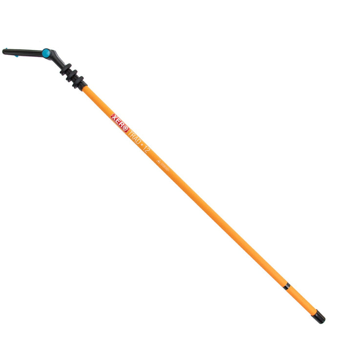 XERO Carbon Fiber Trad Pole 2.0 Orange Dr. Angle Tip View