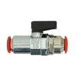 XERO In-Line Shut-Off Valve for High Flow Hose Back View