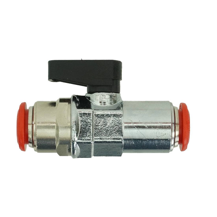 XERO In-Line Shut-Off Valve for High Flow Hose Front View