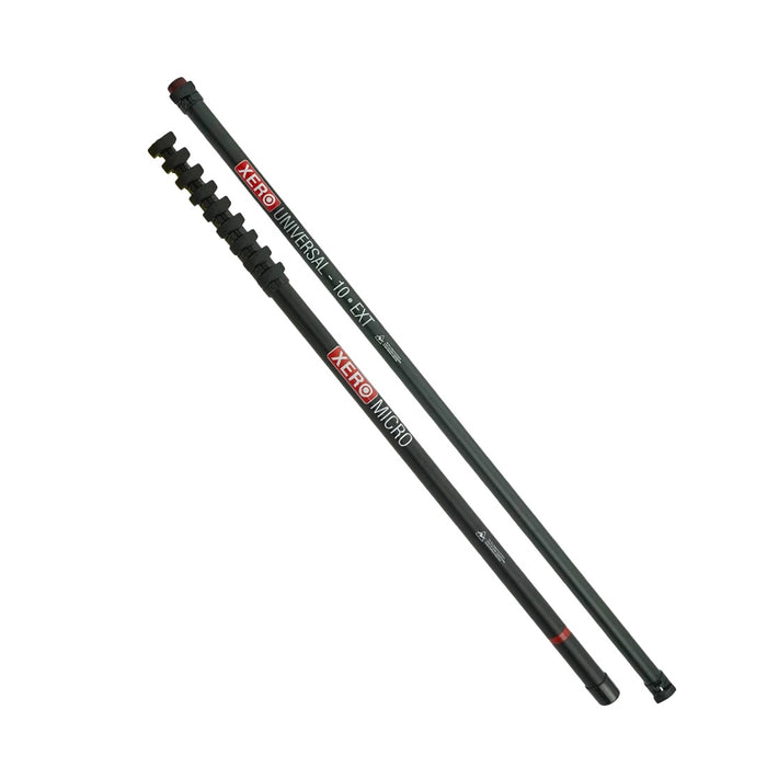 XERO Micro Basic Carbon Fiber Water Fed Pole 40 Foot Bare Black View