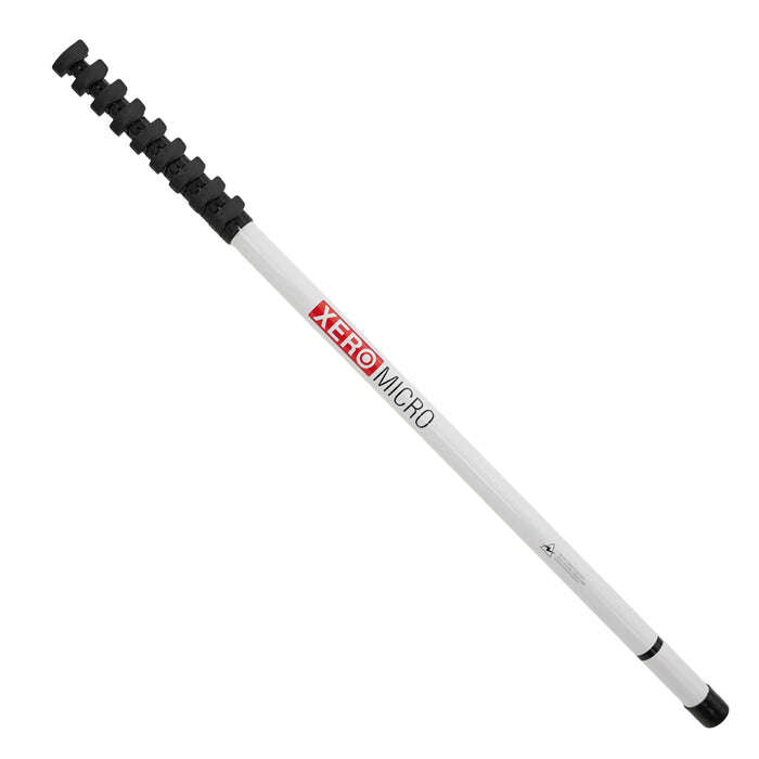 XERO Micro Basic Carbon Fiber Water Fed Pole Bare White View