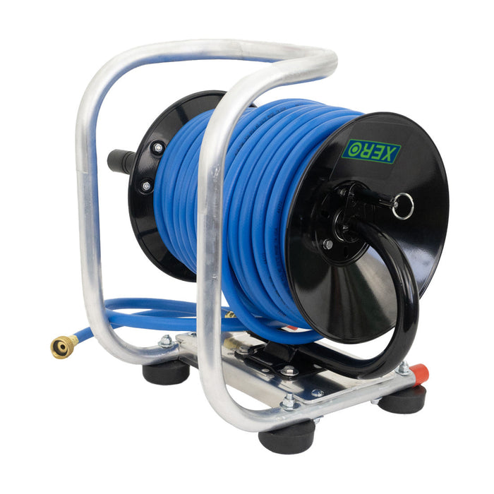 XERO Portable Hose Reel Assembly Side View