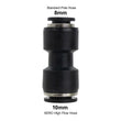 XERO Push-to-Fit Straight Reducer - 10 mm to 8 mm Spec View