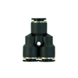 XERO Push-to-Fit Y-Fitting 3/8 Inch Front View