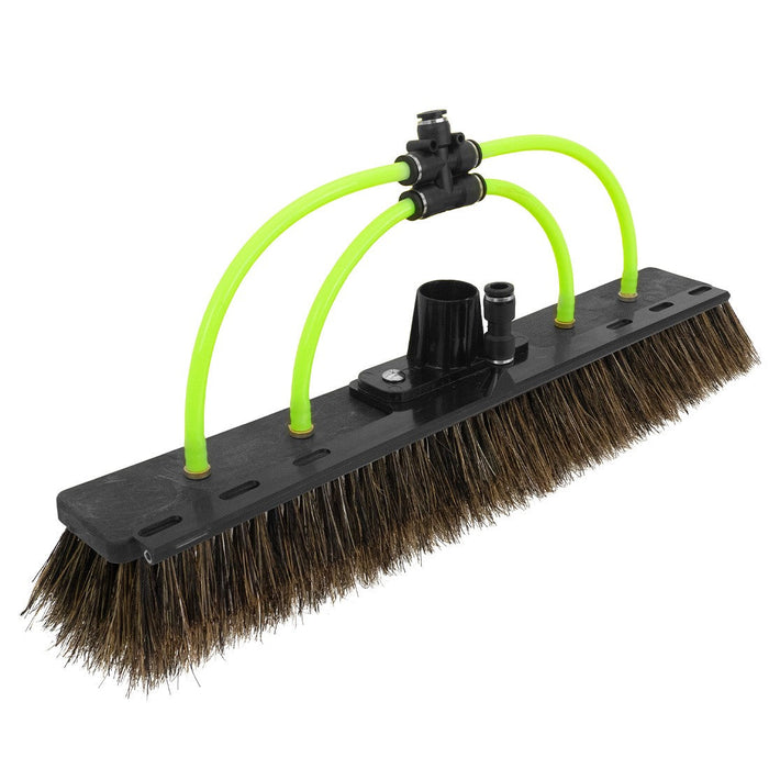 XERO Reverse Hybrid Brush Euro Thread with Rinse Bar 18 Inch Full View