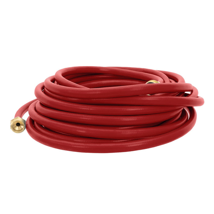 XERO Rubber Hose 3/8 Inch Red Back View