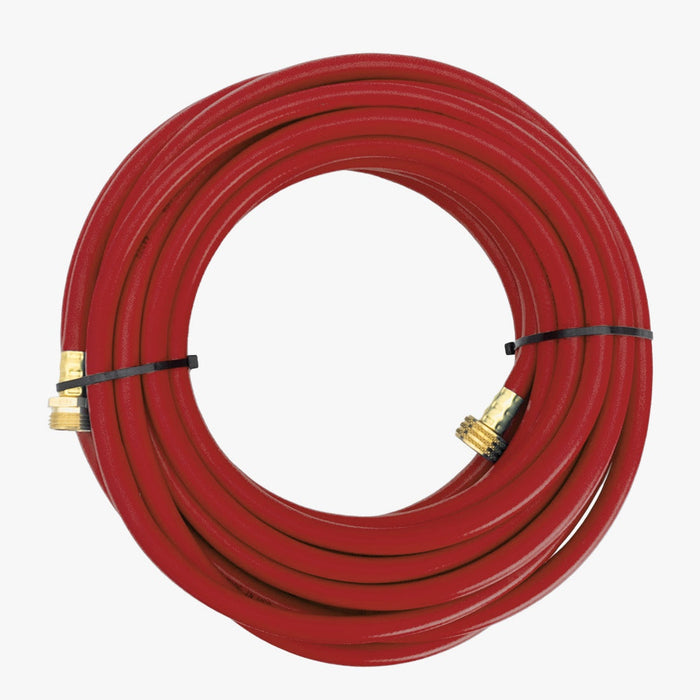 XERO Rubber Hose 3/8 Inch Red Bottom View