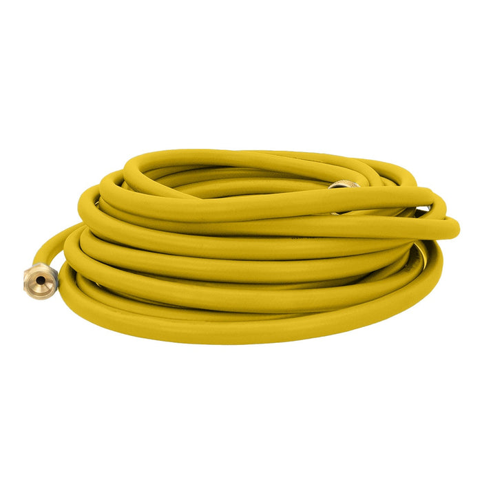 XERO Rubber Hose 3/8 Inch Yellow Back View