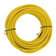 XERO Rubber Hose 3/8 Inch Yellow Bottom View