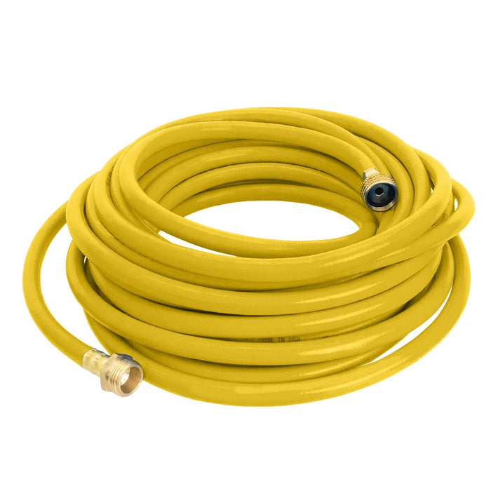 XERO Rubber Hose 3/8 Inch Yellow Top View